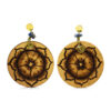 01 Aretes-Broquel Pirograbado
