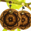 04 Aretes-Broquel Pirograbado