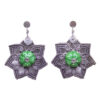 12 Aretes-Broquel Macrame
