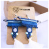 29 Aretes-Broquel Macrame