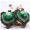4 Aretes-Broquel Macramé