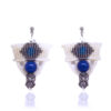 49 Aretes-Broquel Macrame