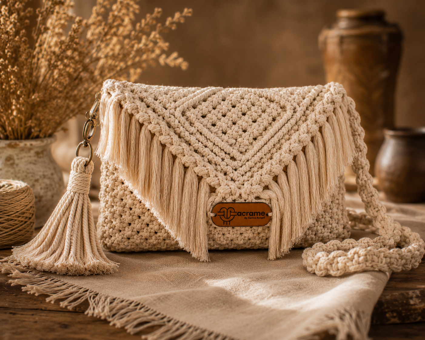 ¿Qué hace especial al macramé hecho a mano?